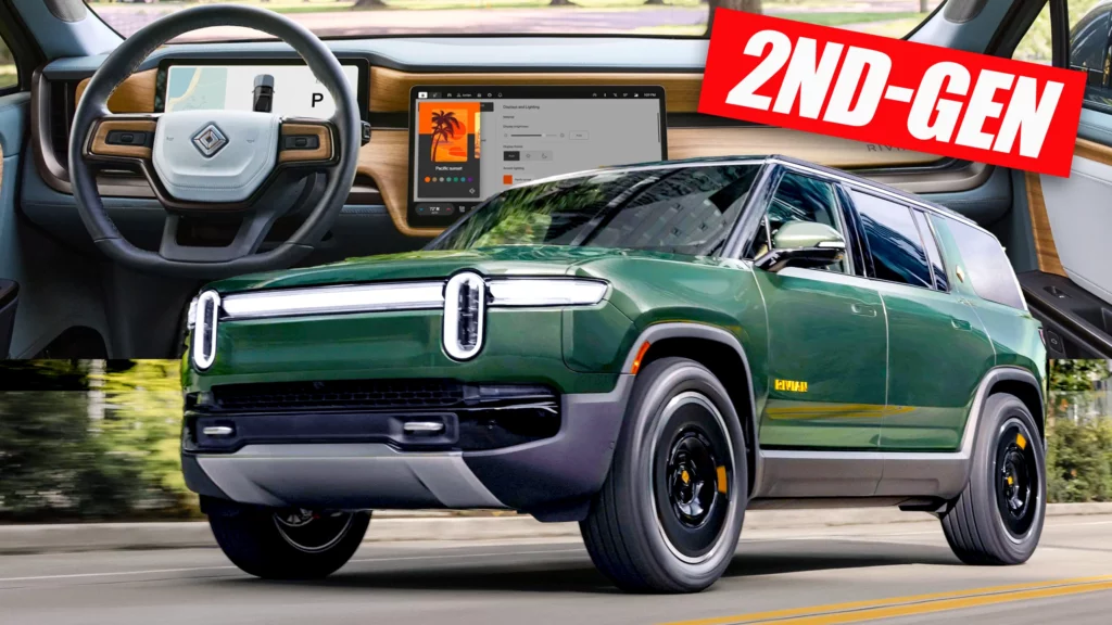  2025 Rivian R1S And R1T Combine Tired Looks With New Tech And More Power