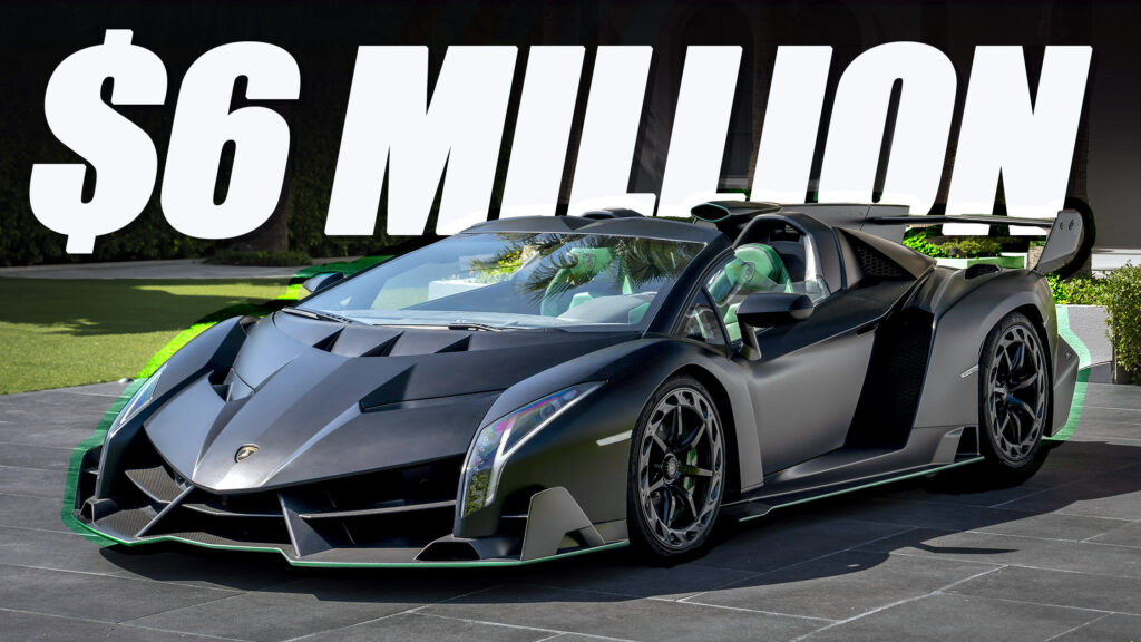  $6M Lamborghini Veneno Becomes Most Expensive Car Sold Online