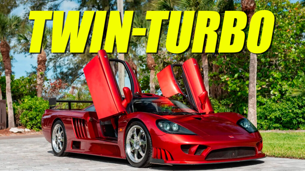  World’s Only Saleen S7 Twin Turbo With Competition Package Offers 1,000 HP And Gorgeous Styling