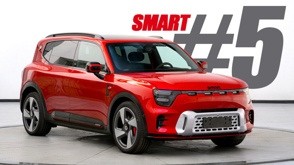  Meet The Production Smart #5 Electric SUV With Up To 637 HP