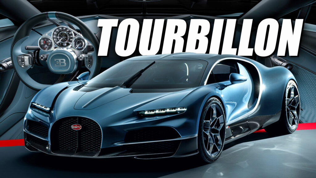  1,775 HP Bugatti Tourbillon Hybrid Gives Us V16 Reasons To Hate On Electric Hypercars