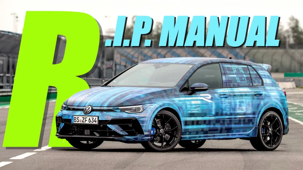  2025 VW Golf R Packs 329 HP And Meaner Looks, But Drops Manual