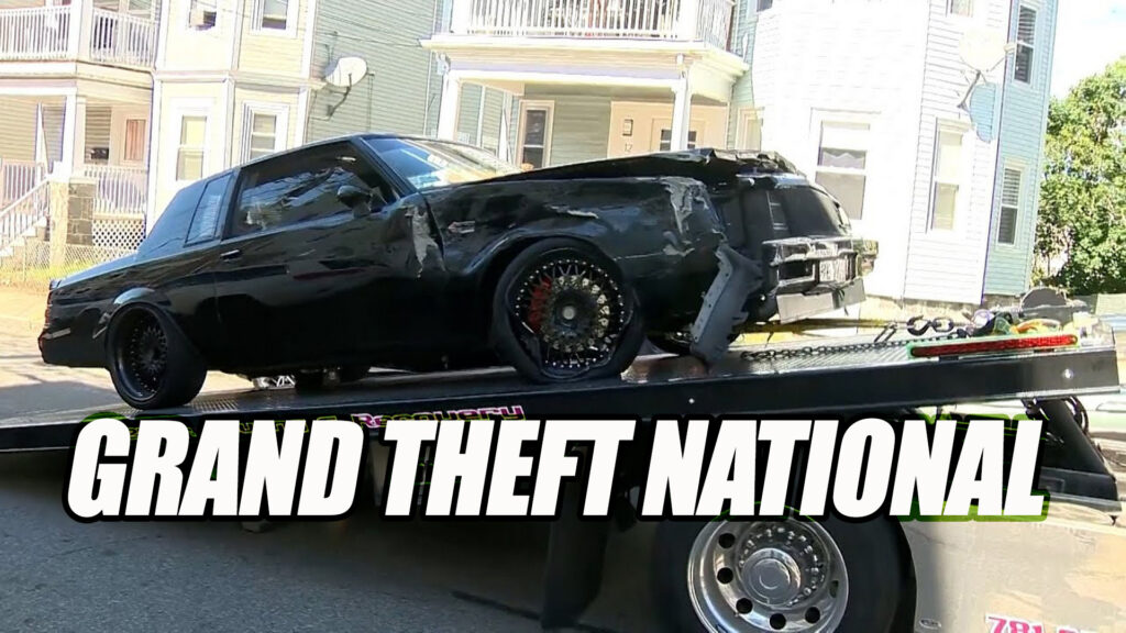  Freshly Restored Buick Grand National Stolen And Crashed Into 15+ Cars