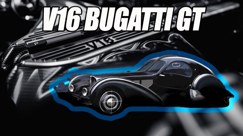  Bugatti Could Use Tourbillon’s New V16 In A Front-Engined GT