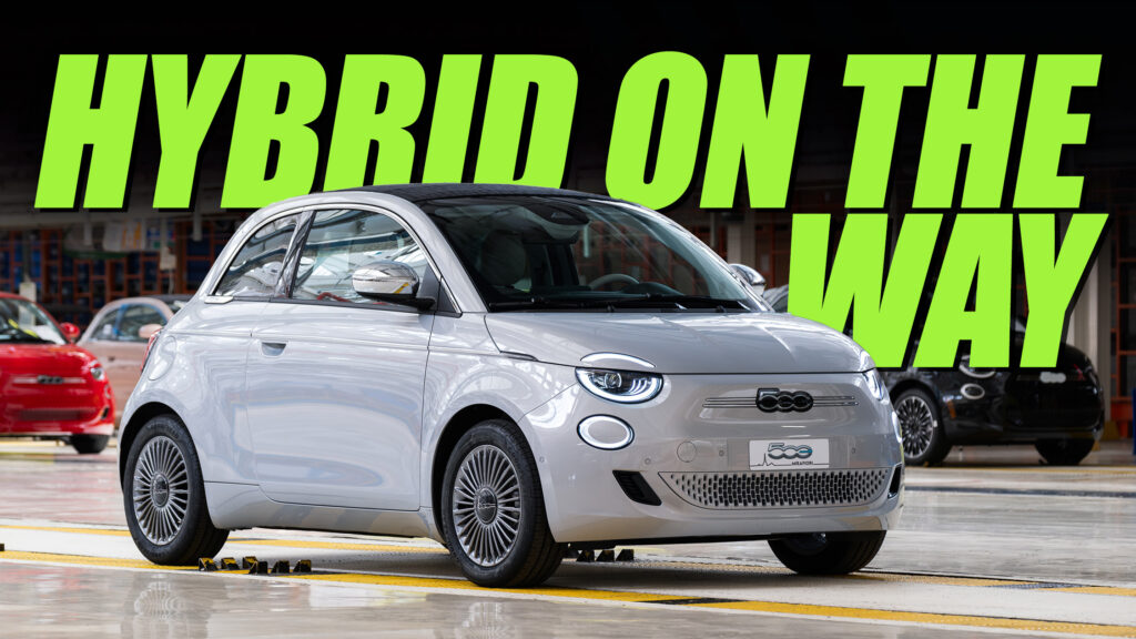  Fiat 500 Ibrida Hybrid To Be Built In Italy And On Sale By 2026