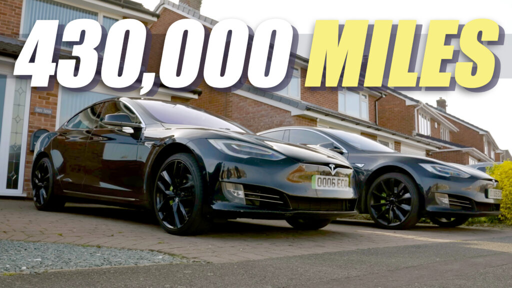  Tesla Model S Cruises Past 430,000 Miles On Original Battery