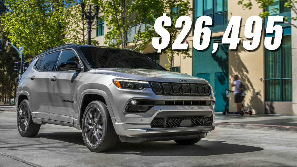  Jeep Compass Gets Less Colorful And More Expensive For 2025