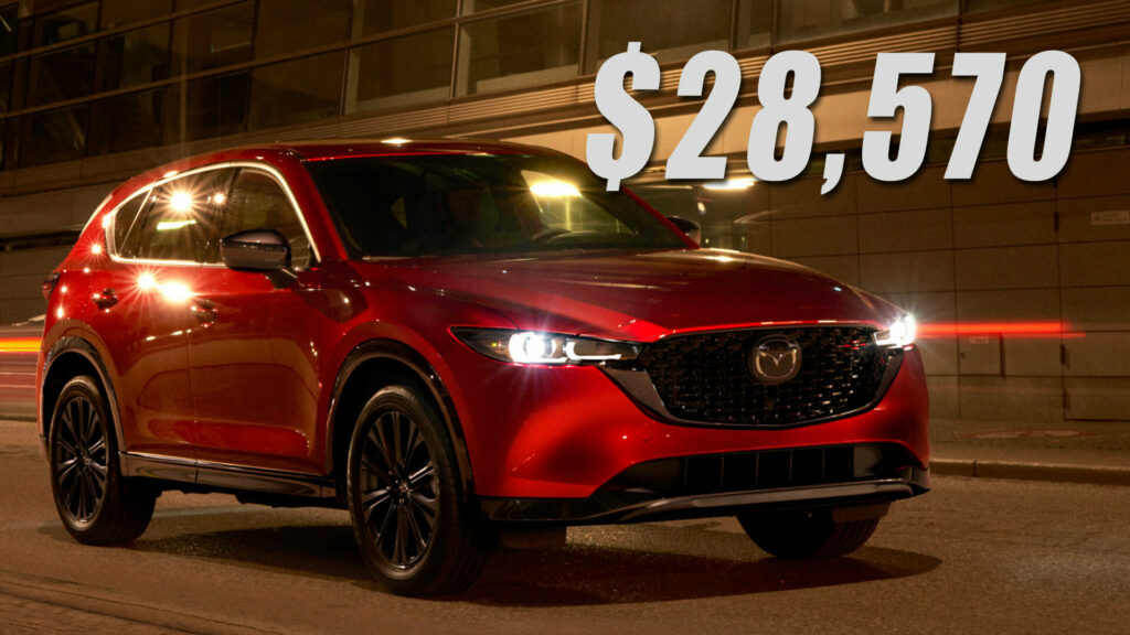  2025 Mazda CX-5 Gets $730 Price Cut As Entry-Level Trim Returns