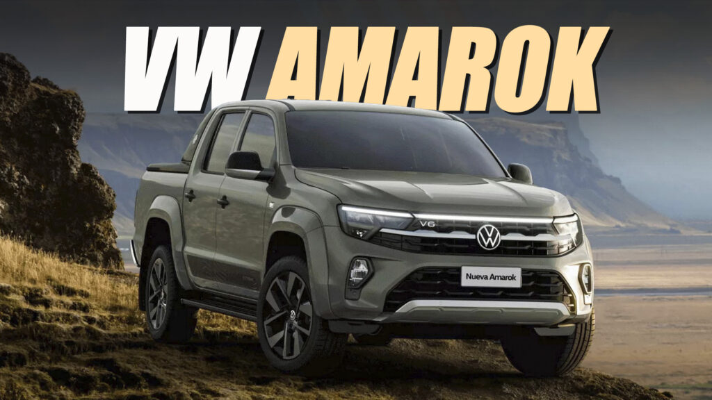 2025 VW Amarok For South America Is A New Take On A 15-Year Old Truck ...