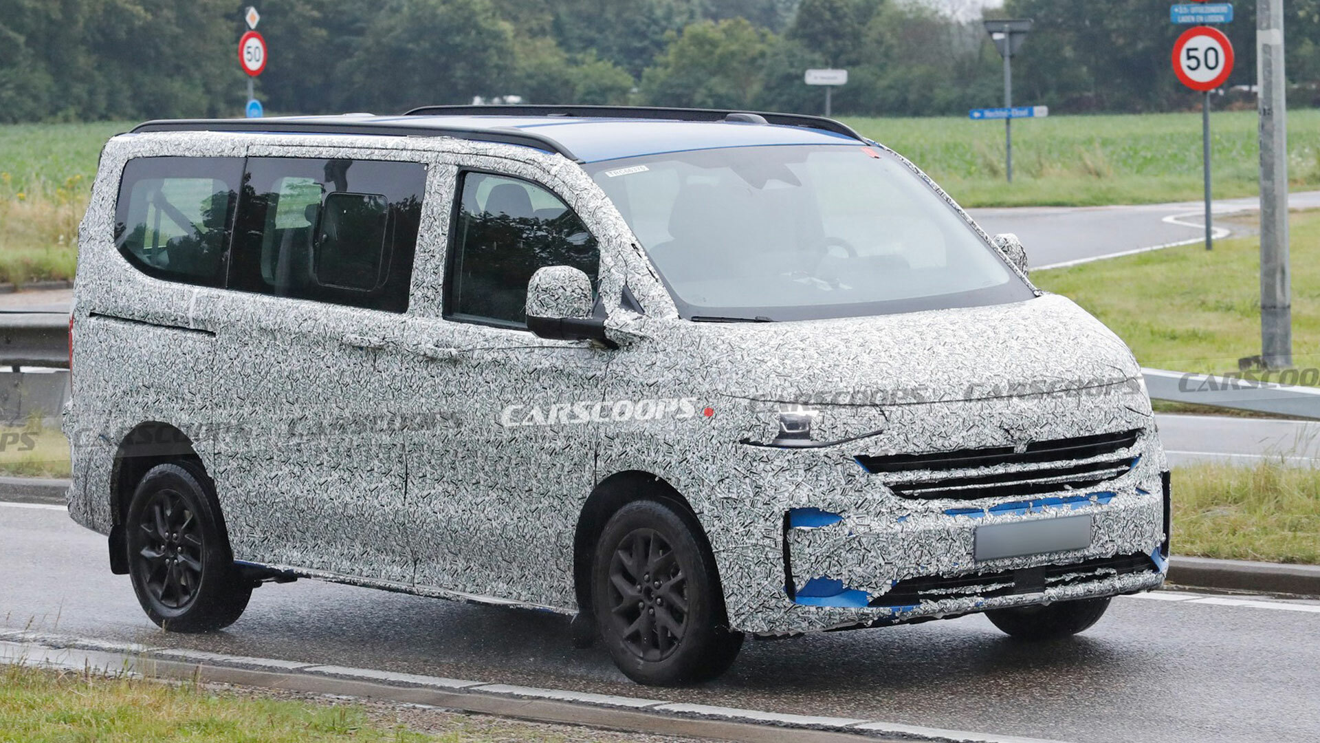 VW Transporter T7 Spied As A Box Full Of Boring Corporate Synergy