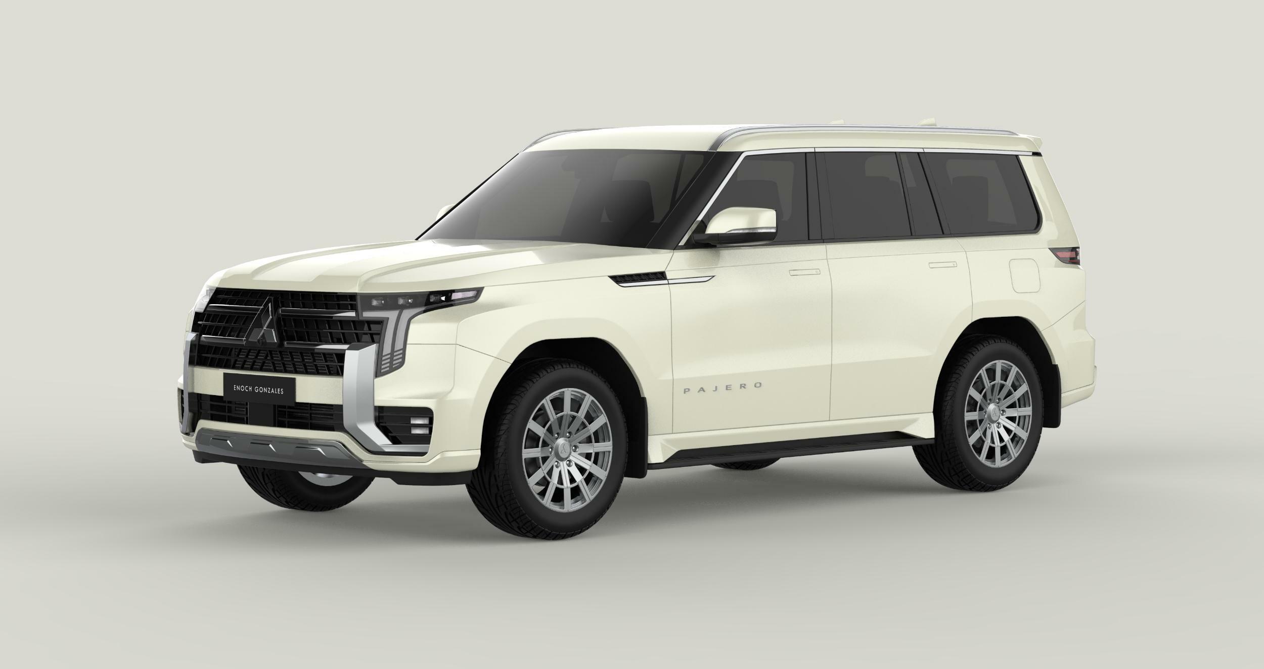 Next-Gen Mitsubishi Pajero Envisioned With Modern Boxy Looks And An ...