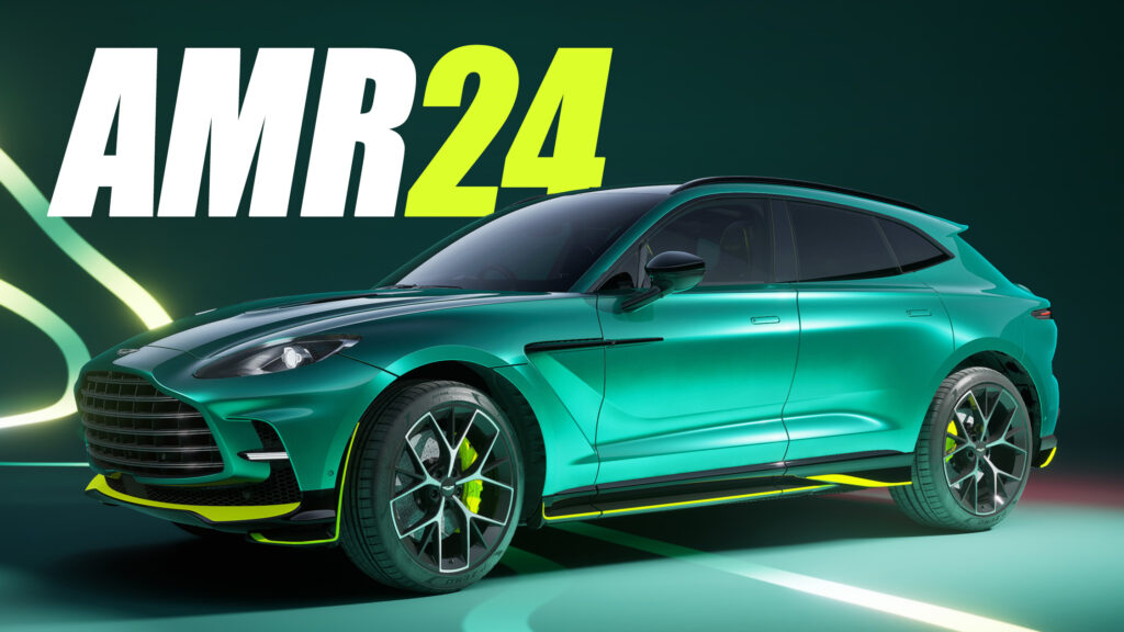  Aston Martin DBX707 AMR24 Edition Does F1 Cosplay For The Street