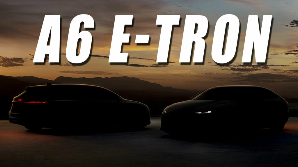  Audi A6 E-Tron Teased Ahead Of July 31 Debut