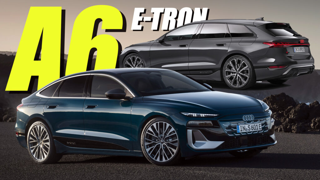  This Is The New Audi A6 E-Tron Sedan And Avant