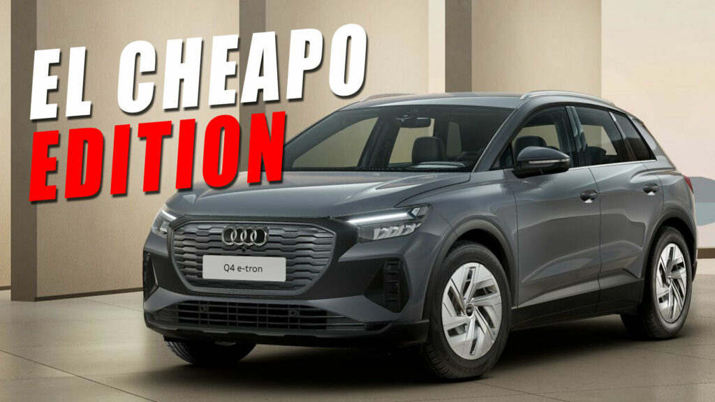  Audi Q4 E-Tron Gains Entry-Level Trim With Steel Wheels And Small Battery