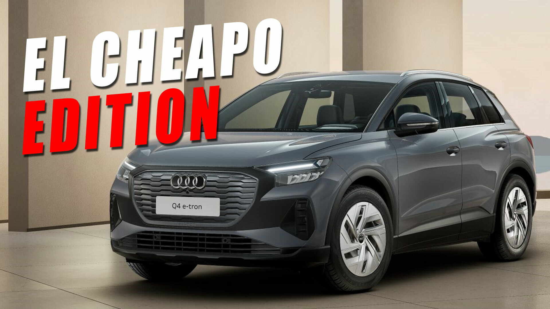 Audi Q4 E-Tron Gains Entry-Level Trim With Steel Wheels And Small Battery