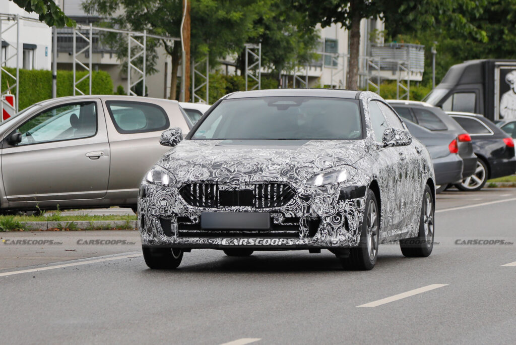     2025 BMW 2 Series Gran Coupé dispenses with camouflage and shows controversial grille bars