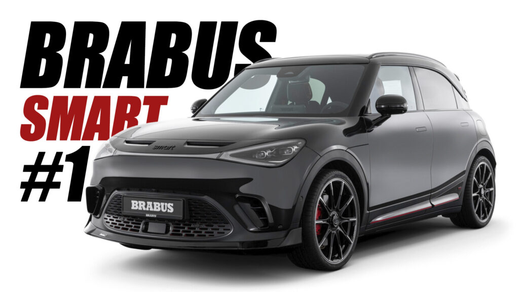  Brabus Spices Up Smart #1 With New Bodykit And Wheels