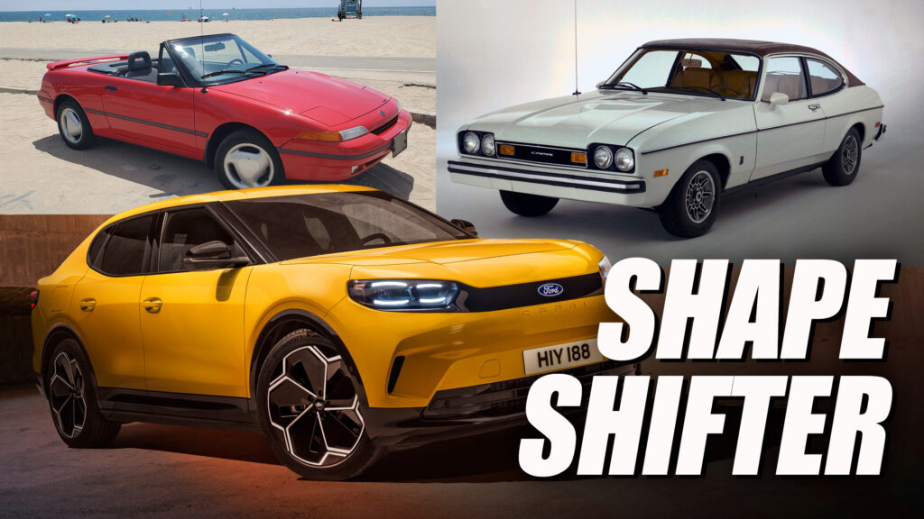  Ford’s Capri Has Regenerated Almost As Many Times As Dr Who