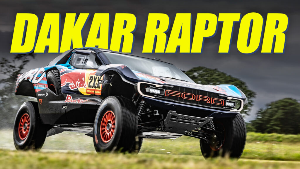  Ford Raptor T1+ Is A Coyote V8-Powered Dakar Monster Truck