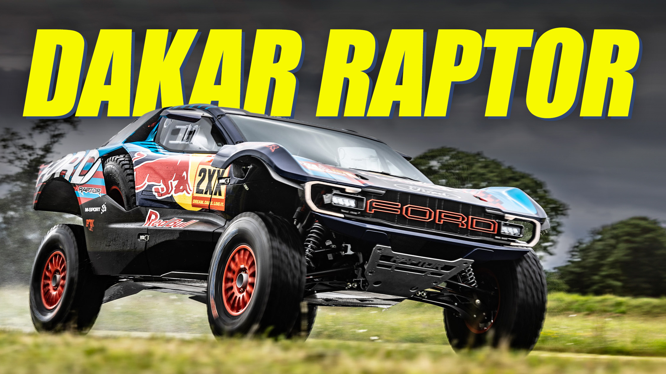 Ford Raptor T1+ Is A Coyote V8-Powered Dakar Monster Truck