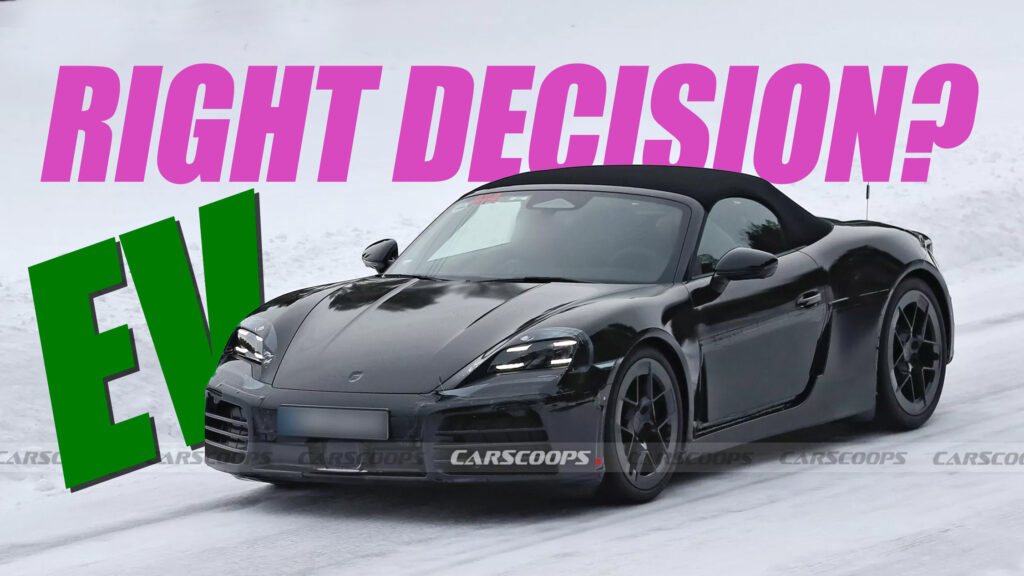  Porsche Admits Buyers Aren’t Ready For EVs Yet, So Where Does That Leave 2025 Electric Boxster?