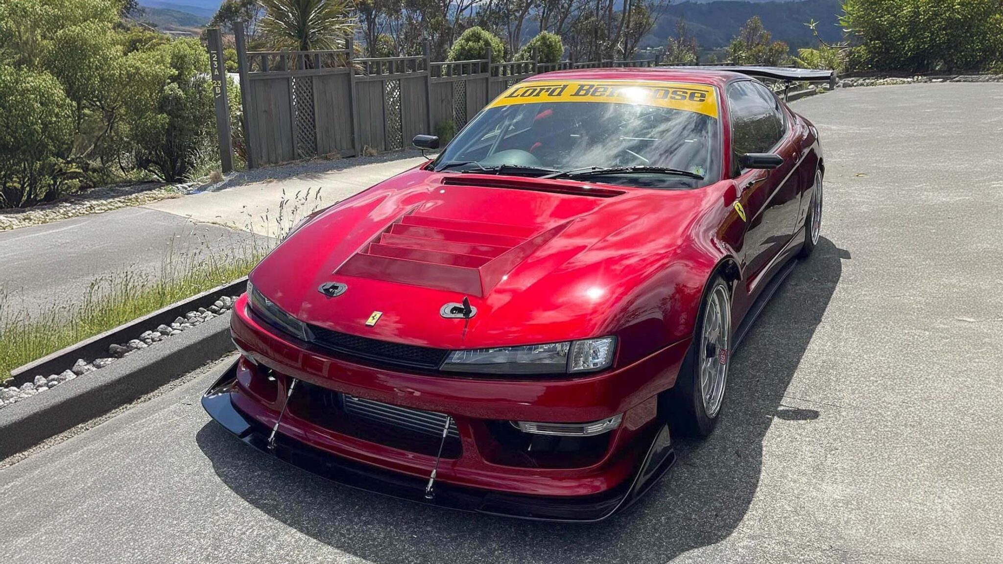 Identity-Crisis Ferrari 456 Now Has An S14 Face To Go With Its Rotary ...