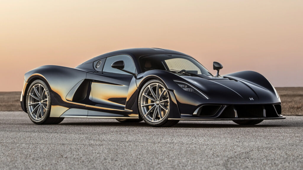  Hennessey Venom F5 Crashes During High-Speed Testing At NASA Site