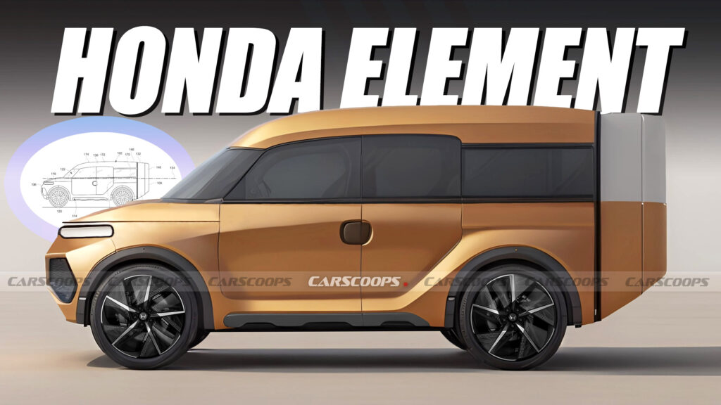 Honda Patents Hint At Element-Inspired SUV And Pickup