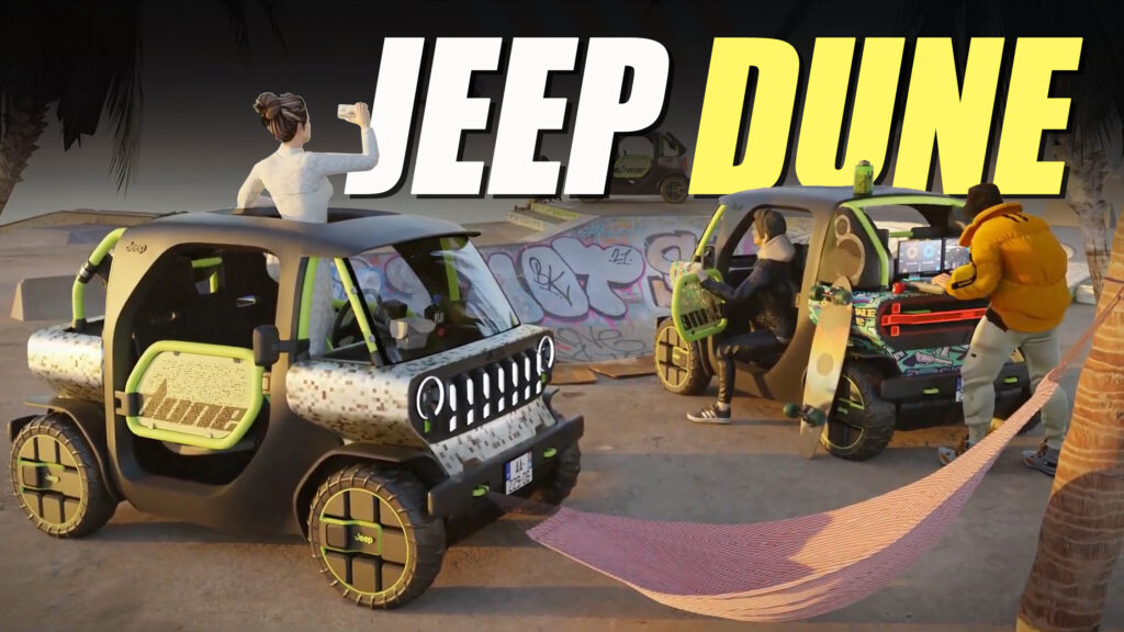  Tiny Jeep Dune Digital Concept Wants To Conquer Your Sidewalks