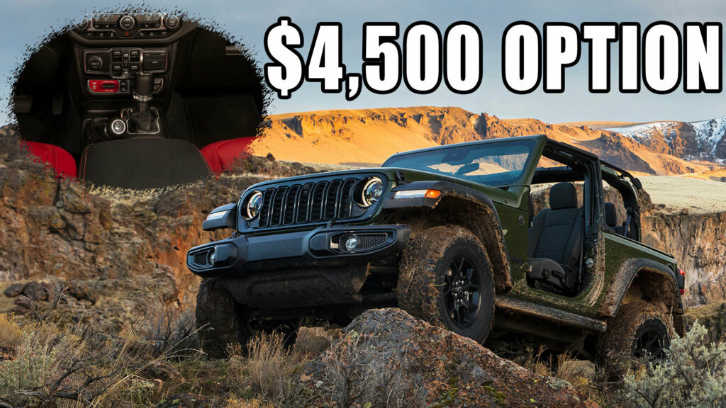  You Can Get A New Transmission For Less Than The Wrangler’s $4,500 Automatic Option