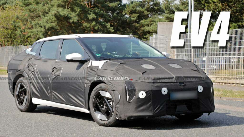  2026 Kia EV4 Spied As An Affordable, Electric Sedan