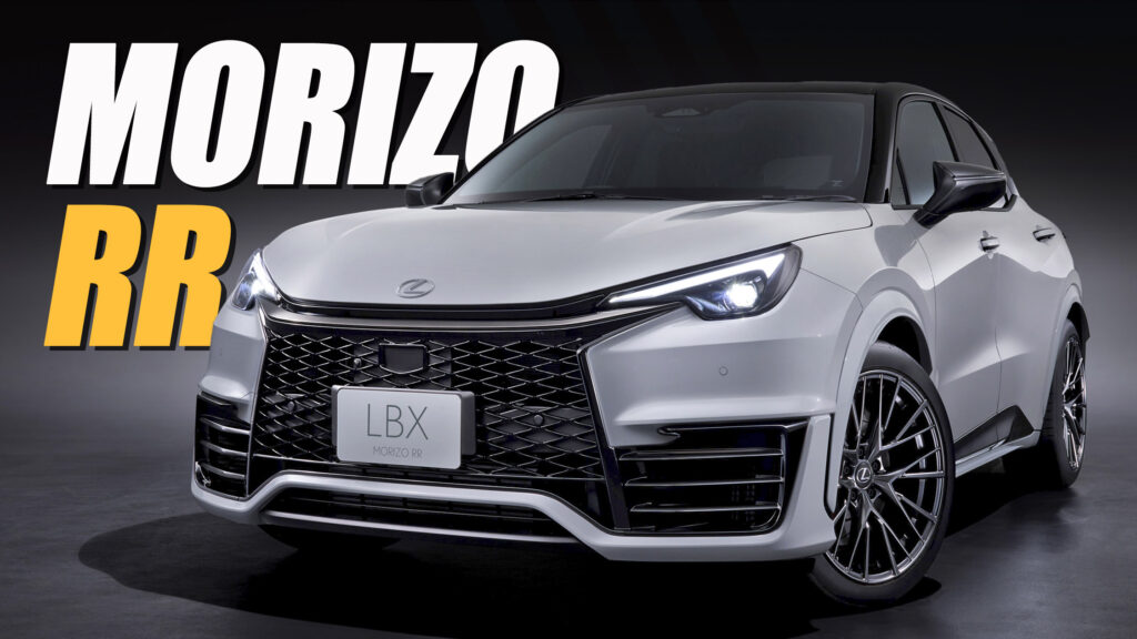  Lexus LBX Morizo RR Is A GR-Powered SUV With A Manual Option