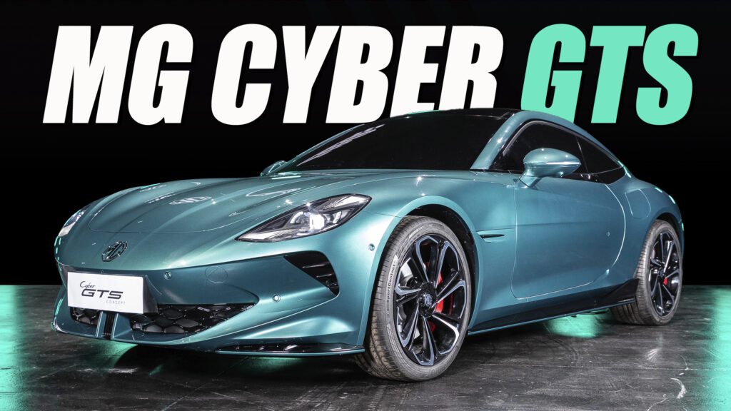  MG Cyber GTS Concept Hints At Production Cyberster Coupe