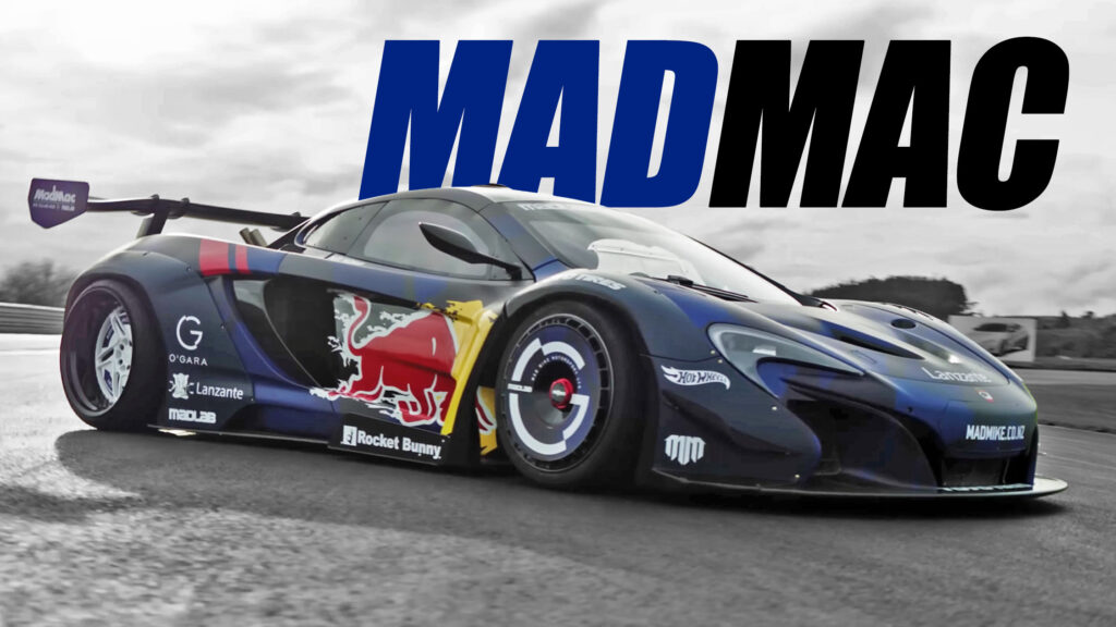  The MadMac Is A Monster McLaren With A Rotary Swap, A Rocket Bunny Bodykit, And A Tire-Smoking Problem