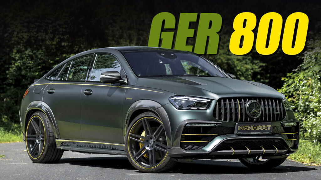  Manhart’s Take On The Mercedes-AMG GLE Coupe Has 789 HP And Loads Of Carbon