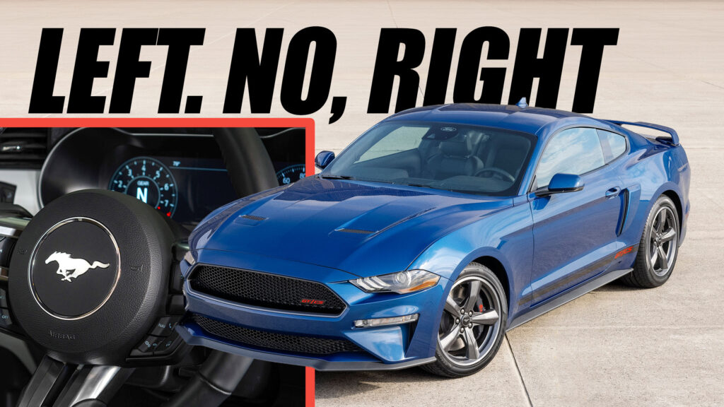  Mustang Recall Over Self-Steering Wheels Gives 30,735 Drivers A Perfect Crash Excuse