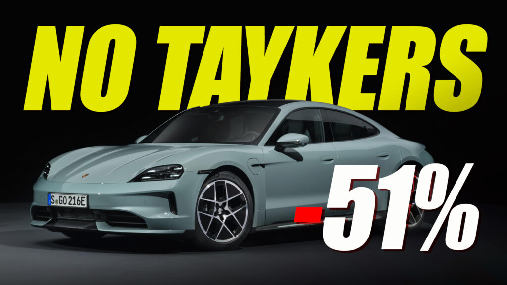  Global Porsche Sales Slide 7% As Taycan Deliveries Halve