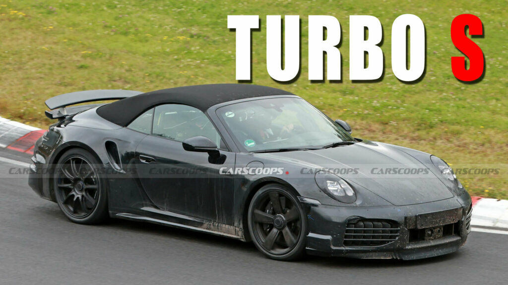  2026 Porsche 911 Turbo S Cabriolet Could Be A Nearly 700 HP Hybrid