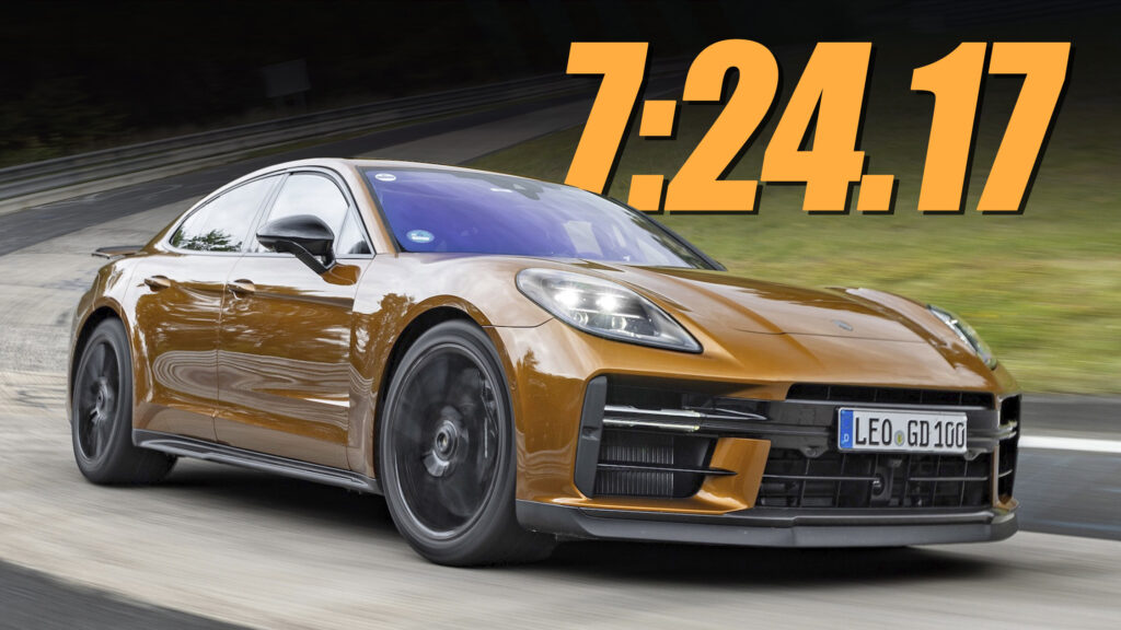  Watch Porsche’s Panamera Shatter The Nurburgring Record From The Driver’s Seat