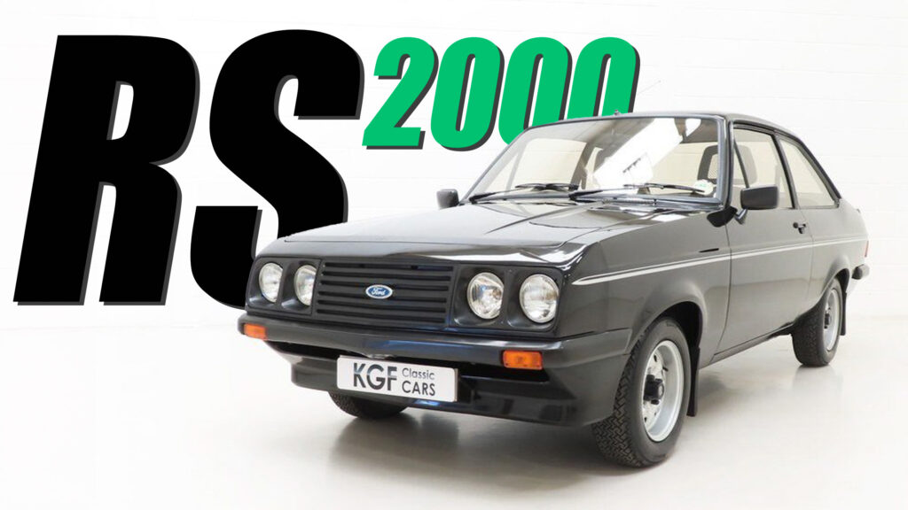  Theft Fears Kept 17k-Mile Ford Escort RS2000 Locked Up For 36 Years