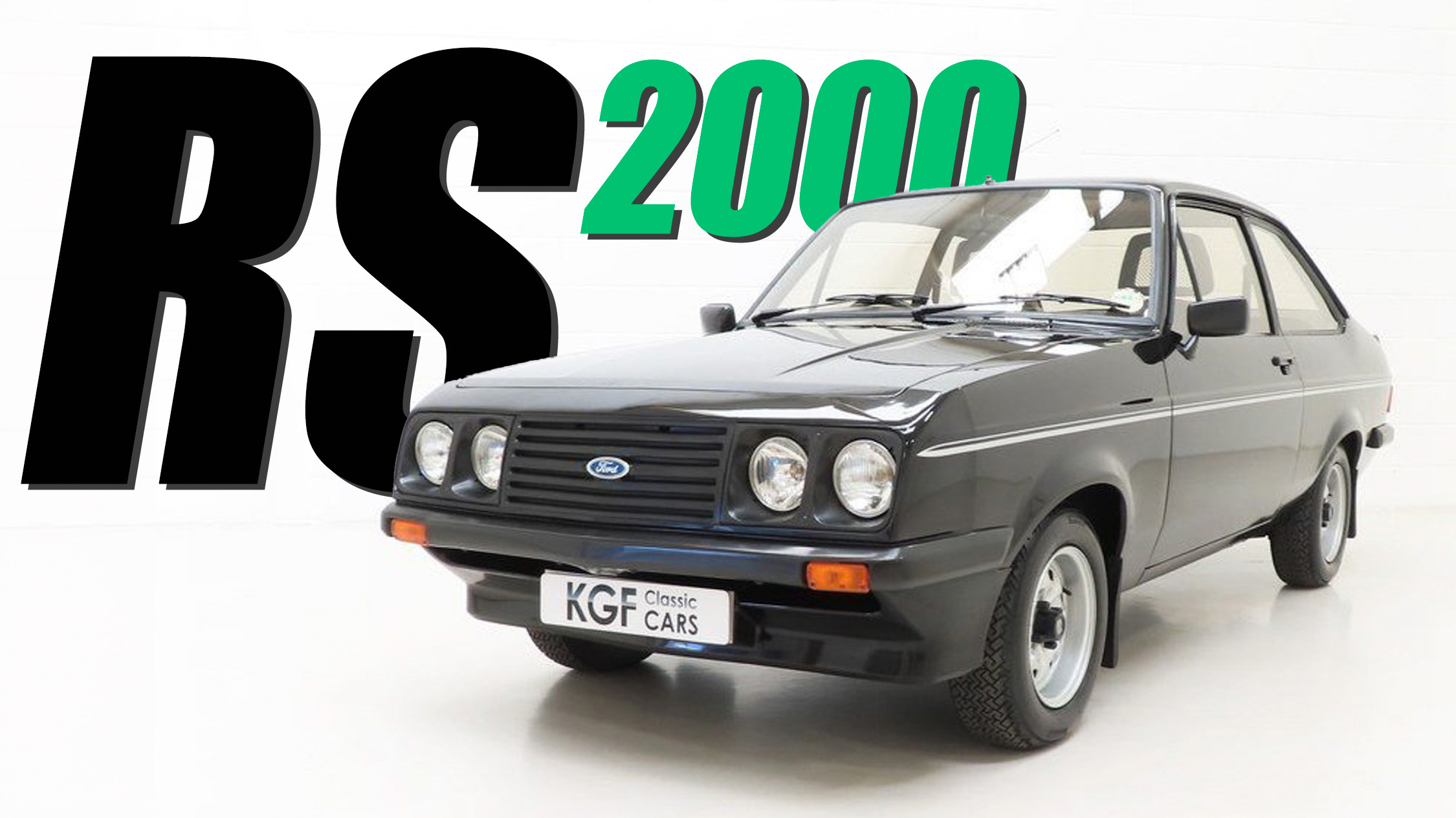 Theft Fears Kept 17k-Mile Ford Escort RS2000 Locked Up For 36 Years