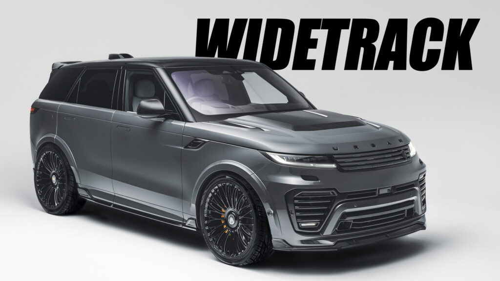  Forget Subtlety, Urban Turns Range Rover Sport Into A Carbon Fiber Predator