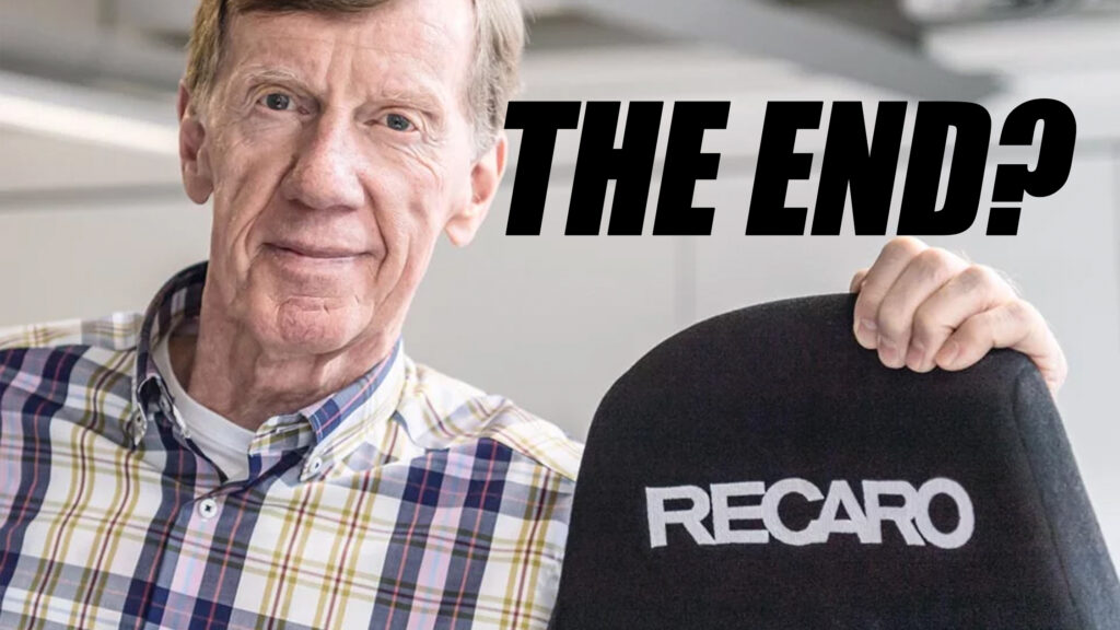  You Better Sit Down For This, Recaro Has Filed For Bankruptcy