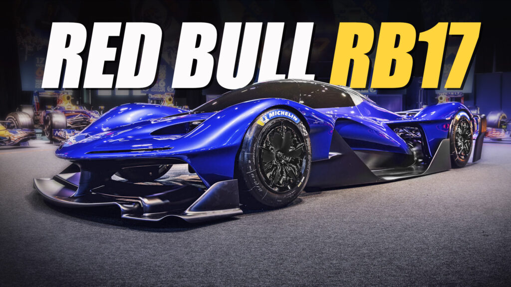  Red Bull RB17 Hypercar Is A 15,000 RPM Screamer That Weights Under 2,000 Pounds