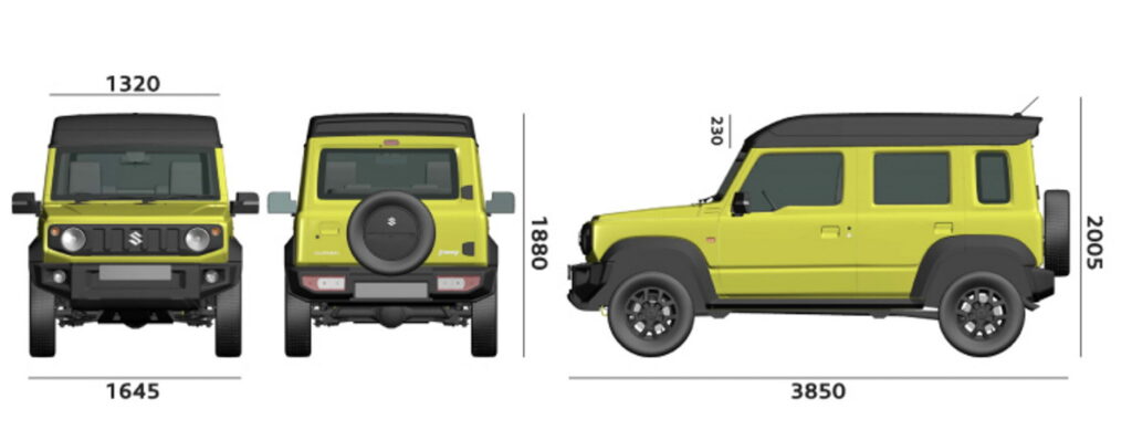  Suzuki Jimny Turned Into A Camper With New Pop-Up Roof