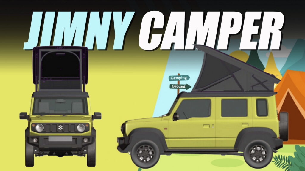 Suzuki Jimny Turned Into A Camper With New Pop-Up Roof | Carscoops