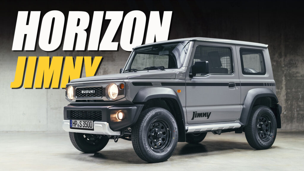  Suzuki Jimny Horizon Is A Special Farewell With A Retro Twist