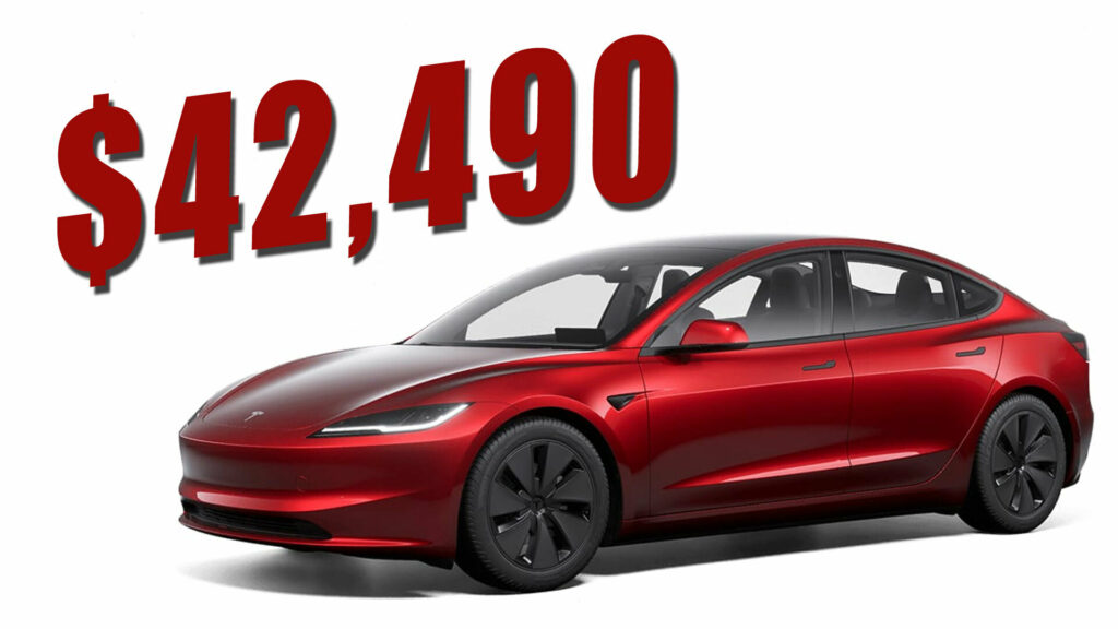  Tesla Model 3 Long-Range RWD Offers 363 Miles For Under $43k