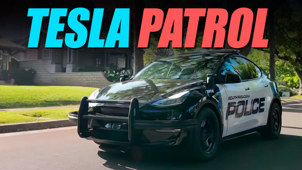  South Pasadena Cops Are Now Only Rolling Around In Teslas